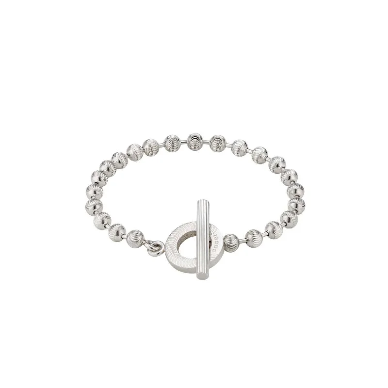 personalized name bracelet-Gucci Silver Boule Bracelet