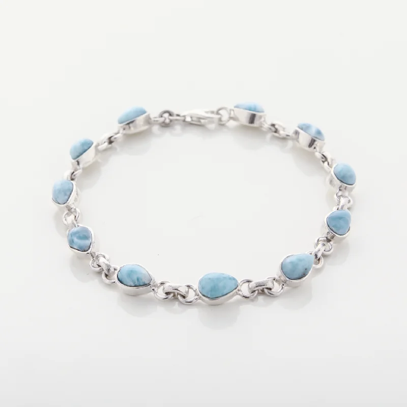 spiritual bracelet for men-Astral Larimar Bracelet