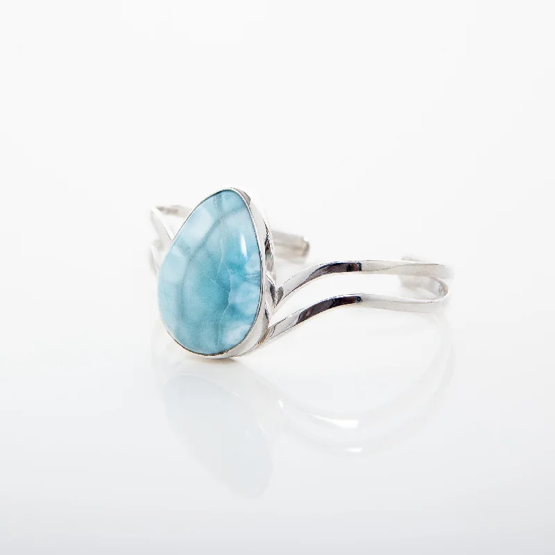 cool bracelet for teens-Larimar Cuff Dorle