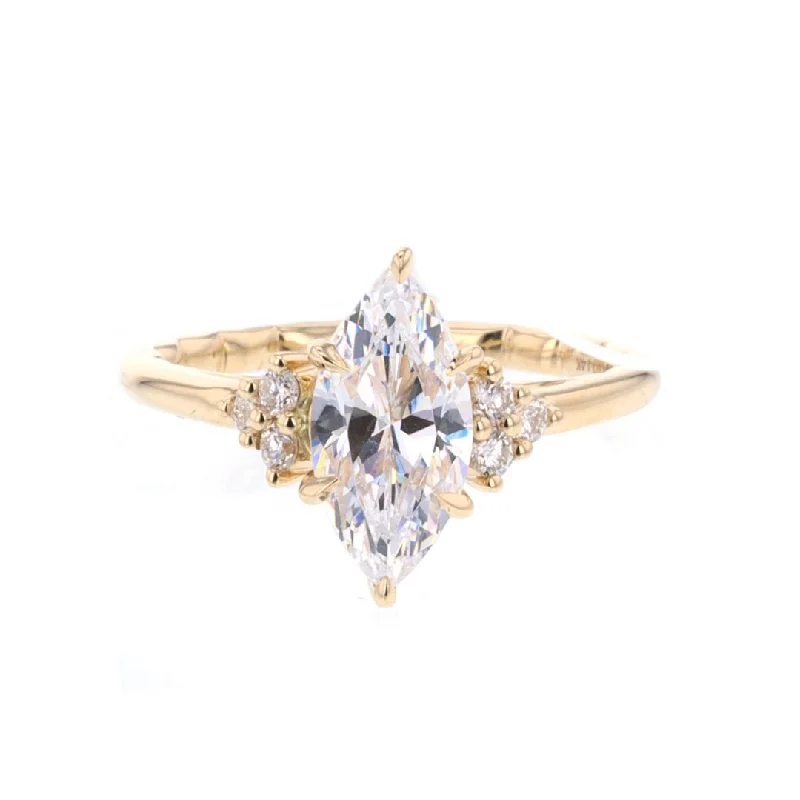 handmade engagement rings-0.17 ctw Diamond Solitaire Engagement Ring