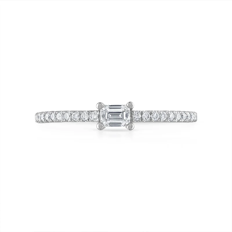 wedding rings for men with diamonds-Arielle Ring