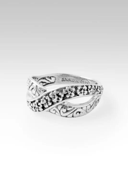 wedding rings with diamonds-Blossoming Dreams Ring™ in Frangipani