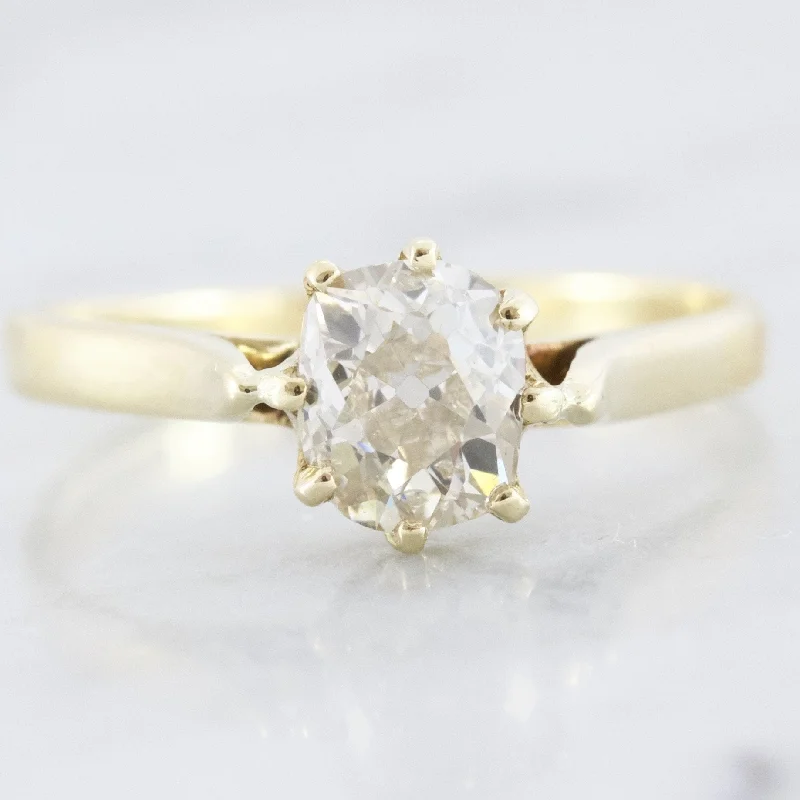 simple gold engagement rings-Chloe