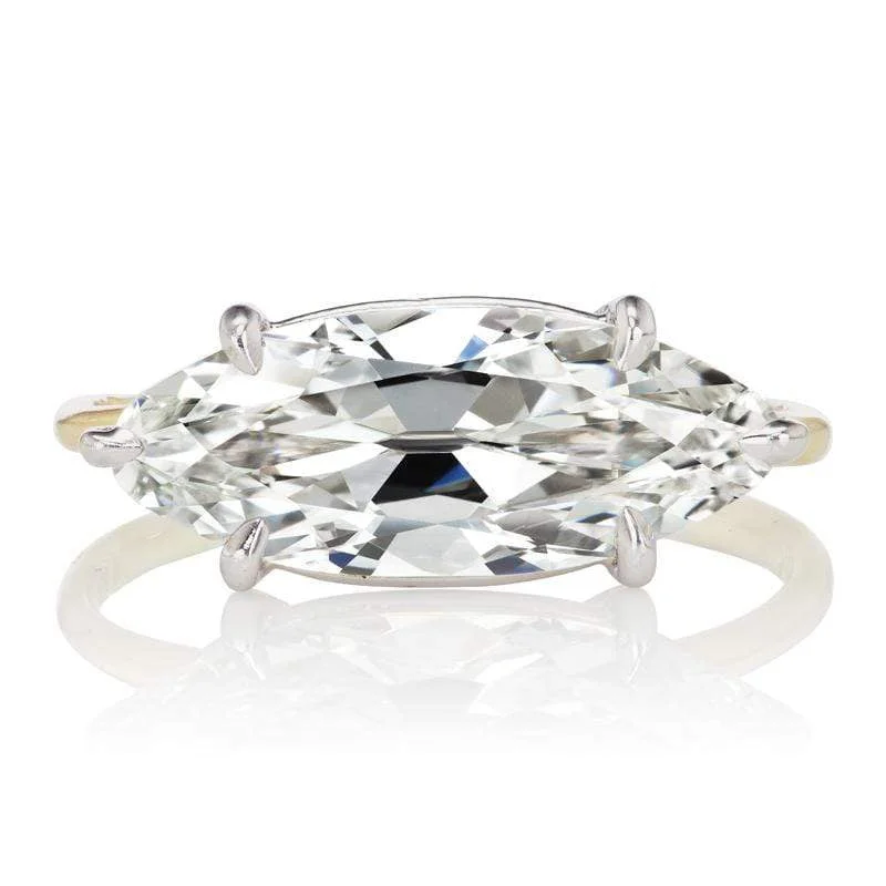 silver engagement rings for women-Ambo