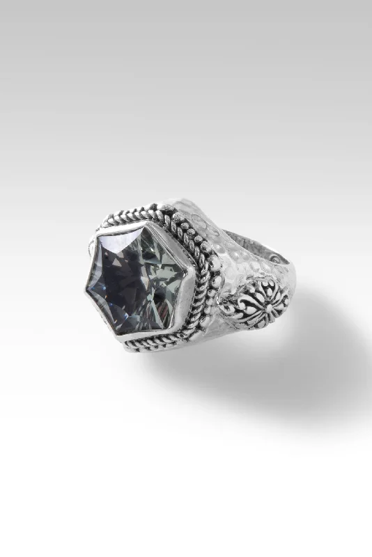 birthstone rings for men-Embrace Imperfection Ring™ in Prasiolite