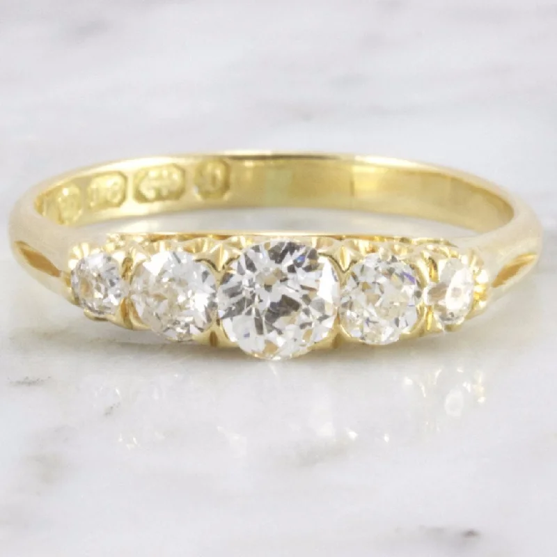 gold promise rings for women-Francesca