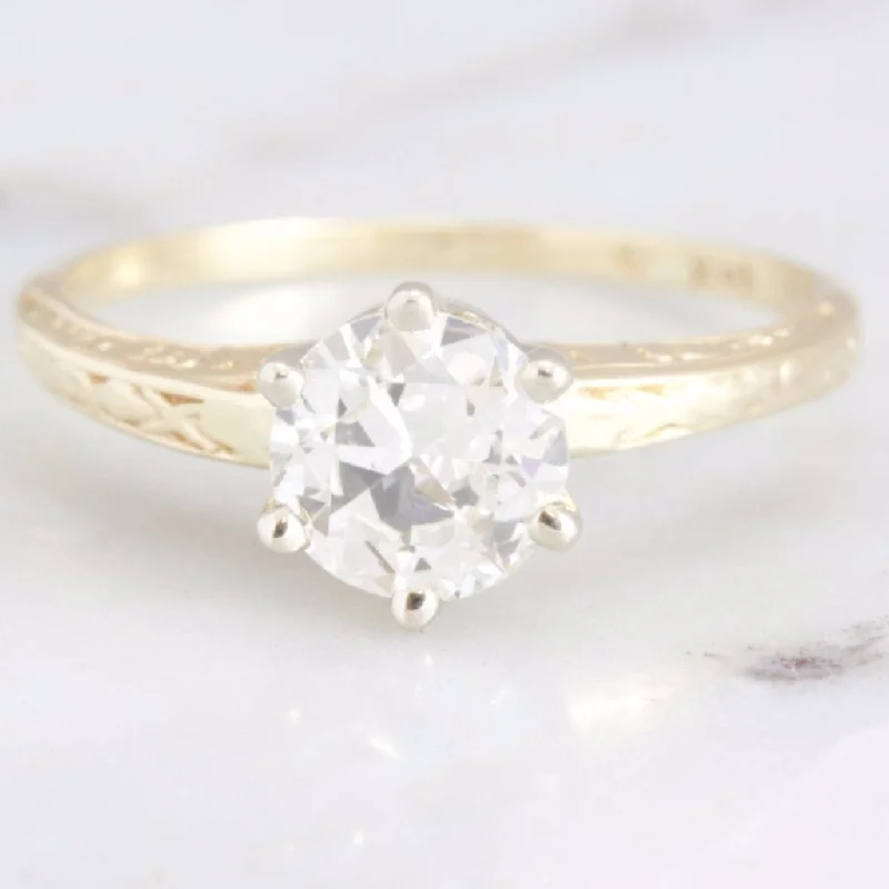 personalized diamond rings-Juliette