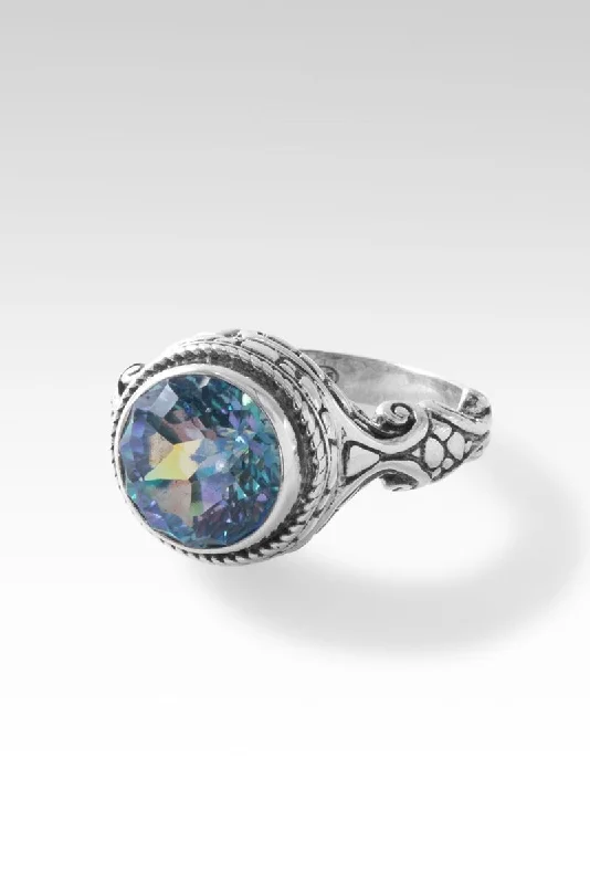 designer rings for women-Love One Another Ring II™ in Cockatoo Daze™ Mystic Quartz