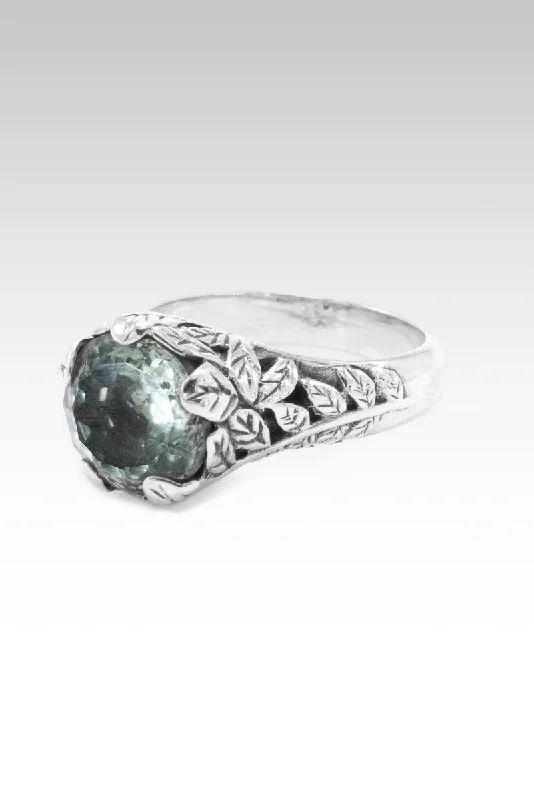 simple engagement rings-Renewed Spirit Ring™ in Prasiolite