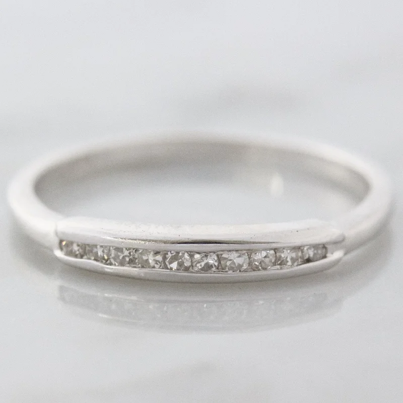 matching engagement and wedding rings-Serene