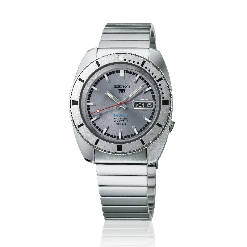 unique watches with geometric designs -Seiko 5 38.50mm Automatic Watch SRPL03K