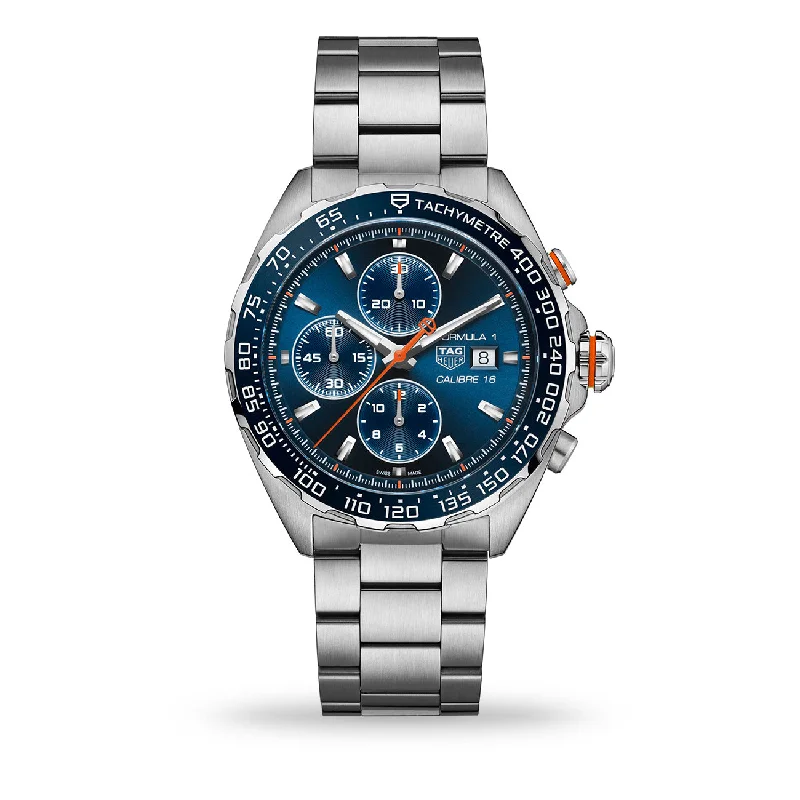 stylish watches for college students -TAG HEUER FORMULA 1 AUTOMATIC CHRONOGRAPH WATCH CAZ201G.BA0876