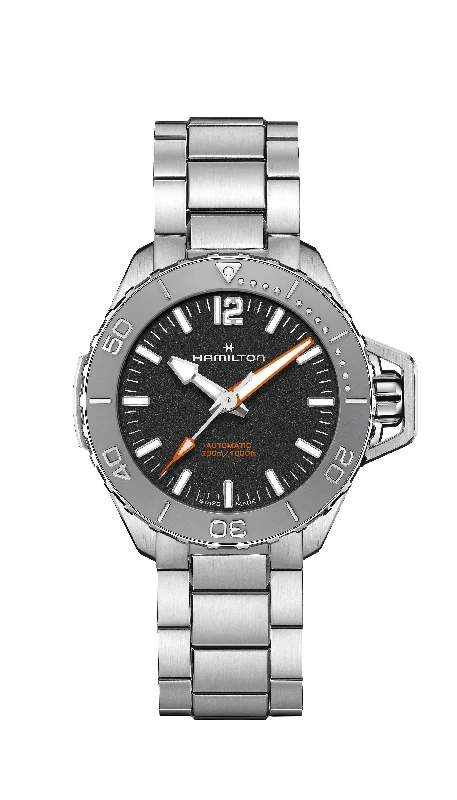 luxury watches with chronograph features -Hamilton Khaki Navy Frogman Auto