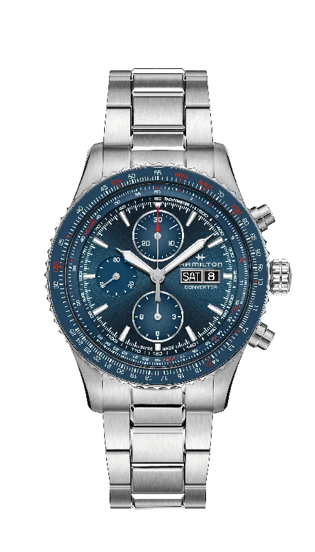 best automatic watches under 500 -Hamilton Khaki Aviation Converter Auto Chrono