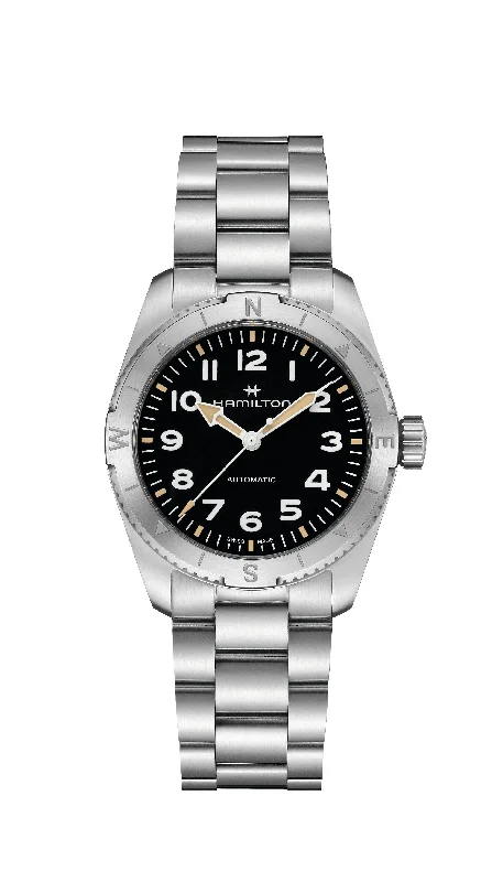 luxury watches with date display -Hamilton Khaki Field Expedition Auto