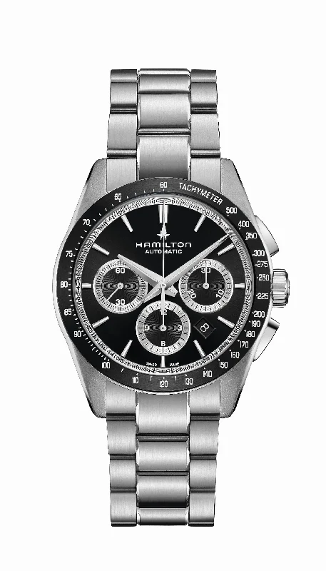 water resistant watches for swimming -Hamilton Jazzmaster Performer Auto Chrono