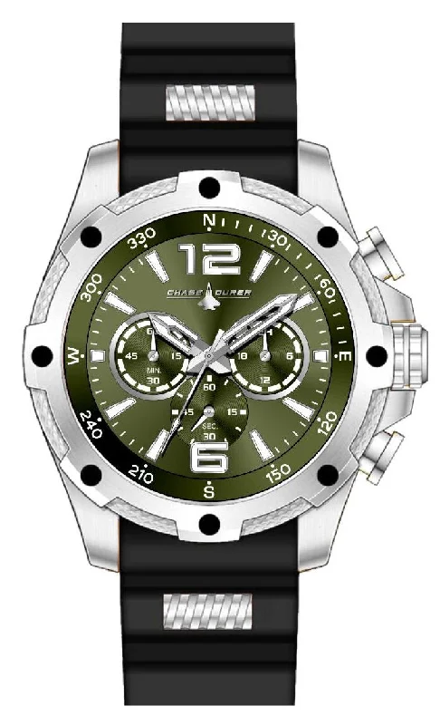 watches with diamond accents for men -Band For Chase Durer Chase Durer  Men CDW-0107