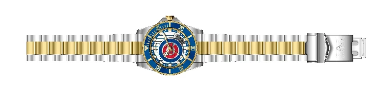 minimalist watches with stainless steel bands -Band For Invicta MLB 42991