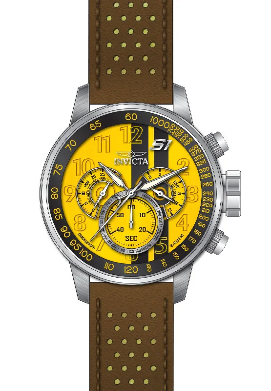 watches with hybrid technology -Band For Invicta S1 Rally  Men 48616