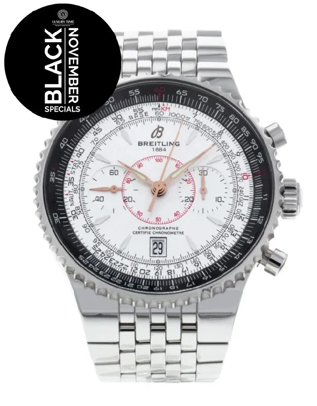 women's waterproof watches for sports -Breitling Montbrillant Legende Stainless Steel Mens Watch