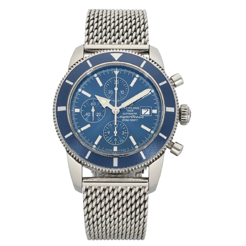 affordable watches for men -Breitling Superocean Heritage Chrono A13320 46mm Stainless Steel Watch