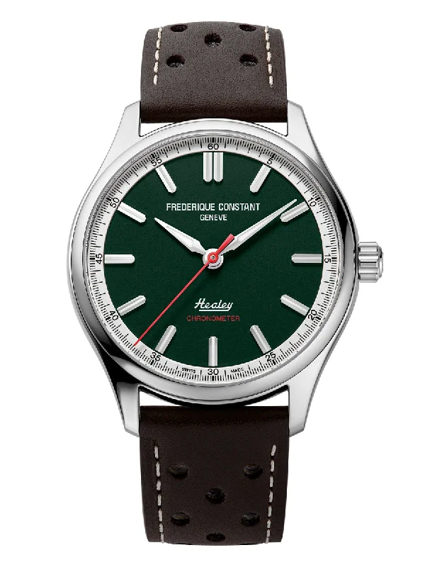 solar-powered luxury watches for men -Frederique Constant Vintage Rally Gents Quartz