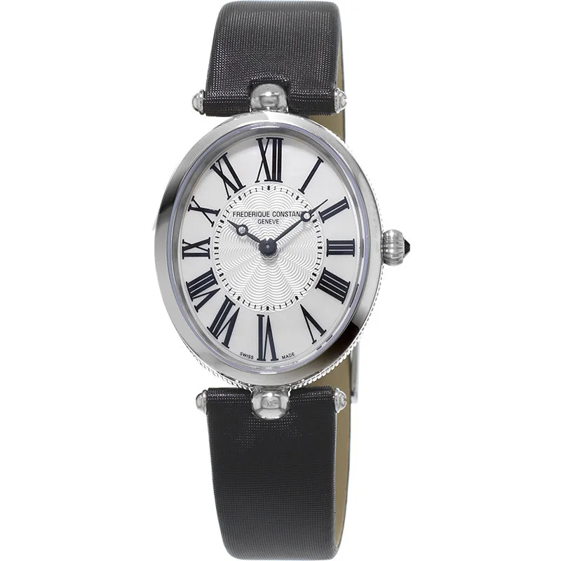 watches with large faces for visibility -Frederique Constant Classics Art Deco Oval