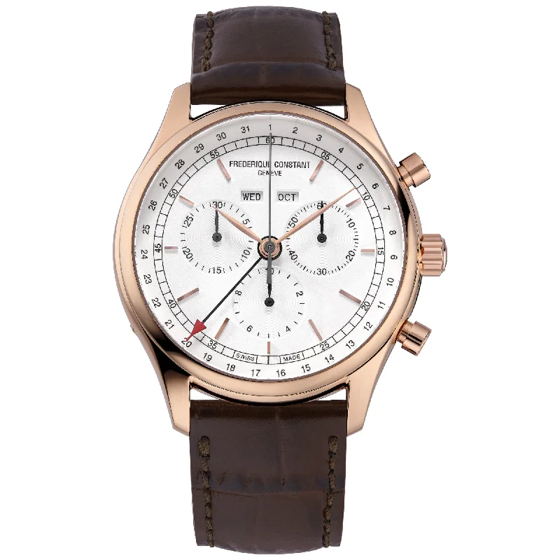 high-quality stainless steel watches for men -Frederique Constant Classics Gents Quartz