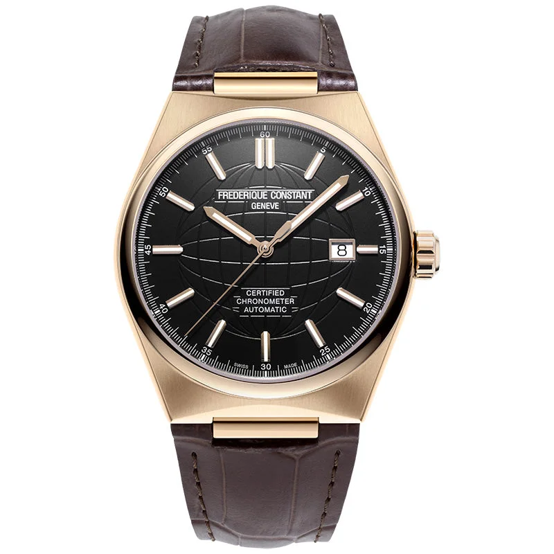 high-quality stainless steel watches for men -Frederique Constant Highlife Automatic