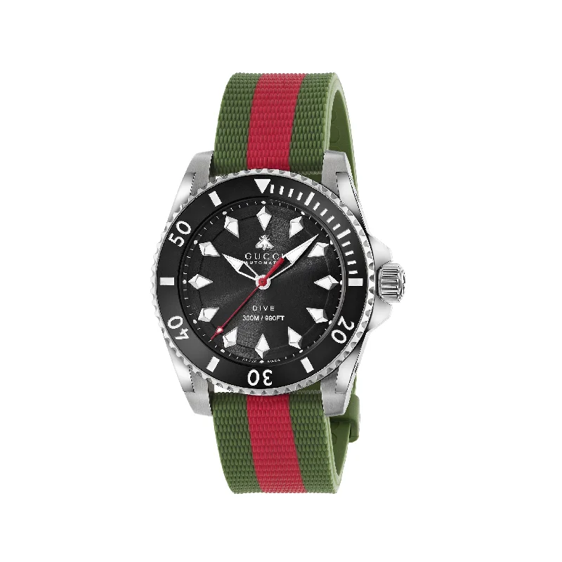 digital watches with Bluetooth -Gucci Dive Automatic Watch