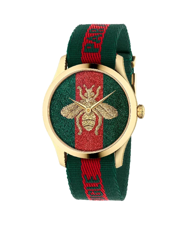 unique watches with geometric designs -Gucci Le Marché des Merveilles Watch