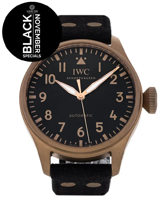 best waterproof watches for diving -IWC Big Pilot's Watch 43 Edition "Mr Porter" Men's Watch