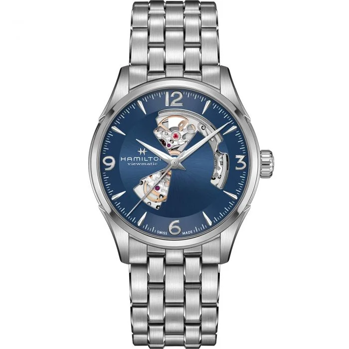 affordable watches for men -Hamilton Jazzmaster Open Heart Auto