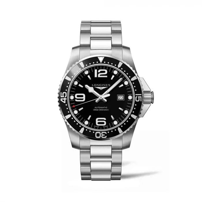 hybrid watches with fitness features -Longines HydroConquest 44mm