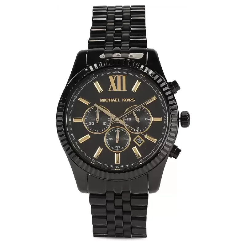 best watches for everyday use -Michael Kors Men Stainless Steel Lexington Wrist Watch MK8603