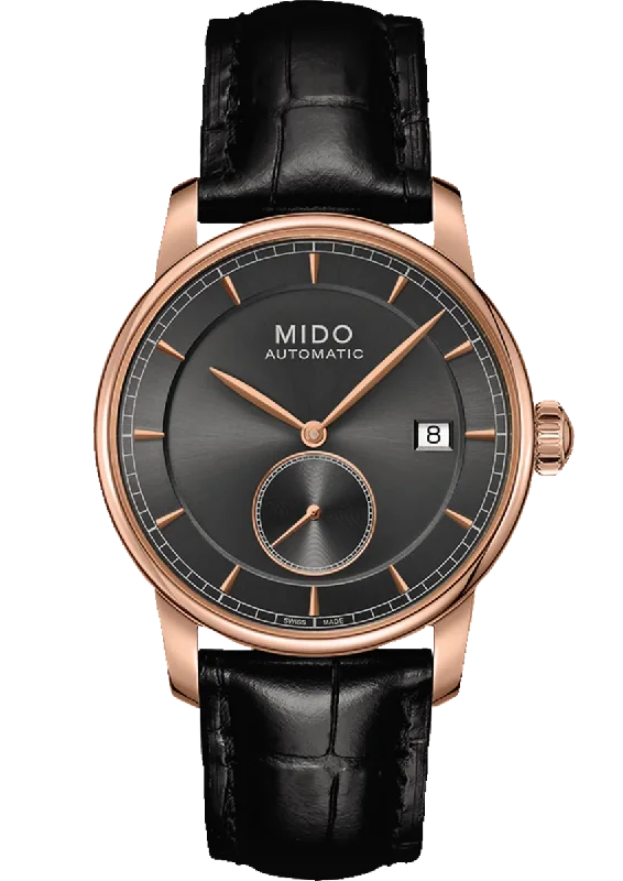 watches with carbon fiber bands -Mido Baroncelli