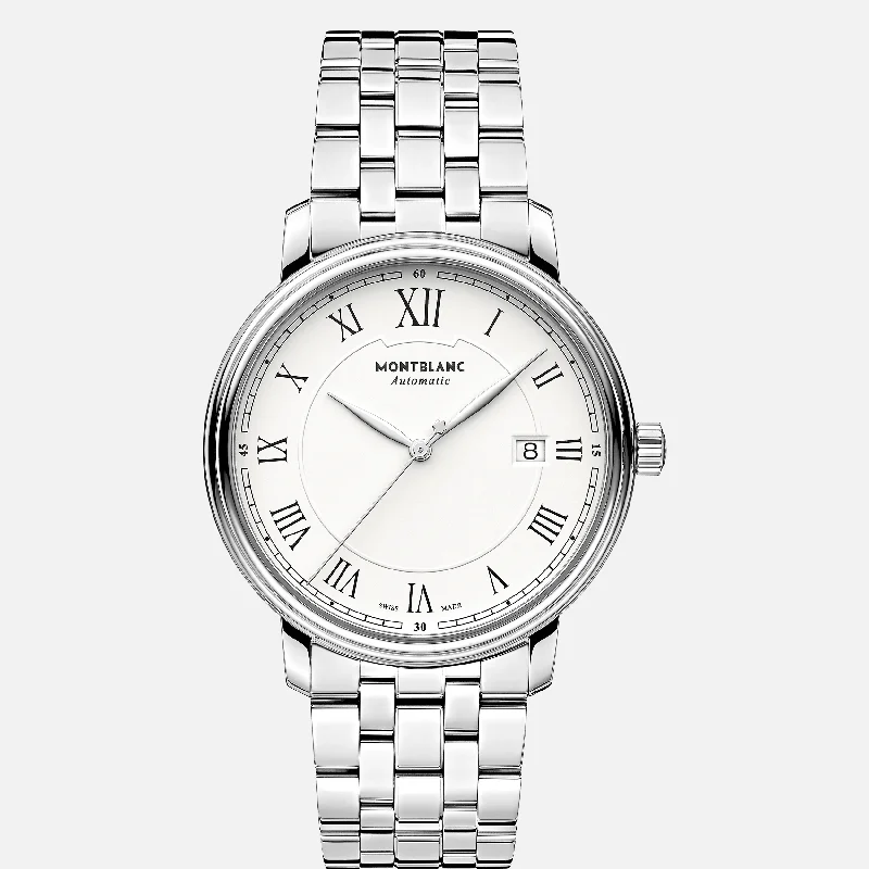 slim profile watches for women -Montblanc Tradition Automatic Date 40mm