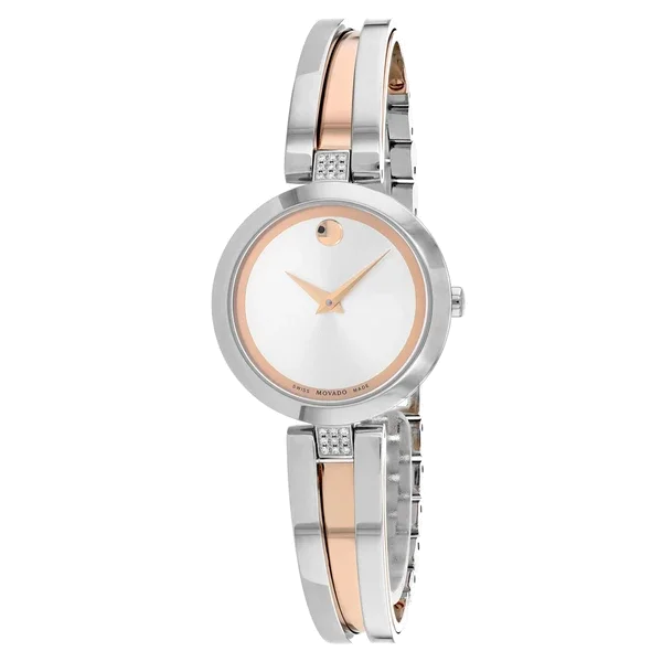 men's luxury watches with diamond dials -Movado Aleena