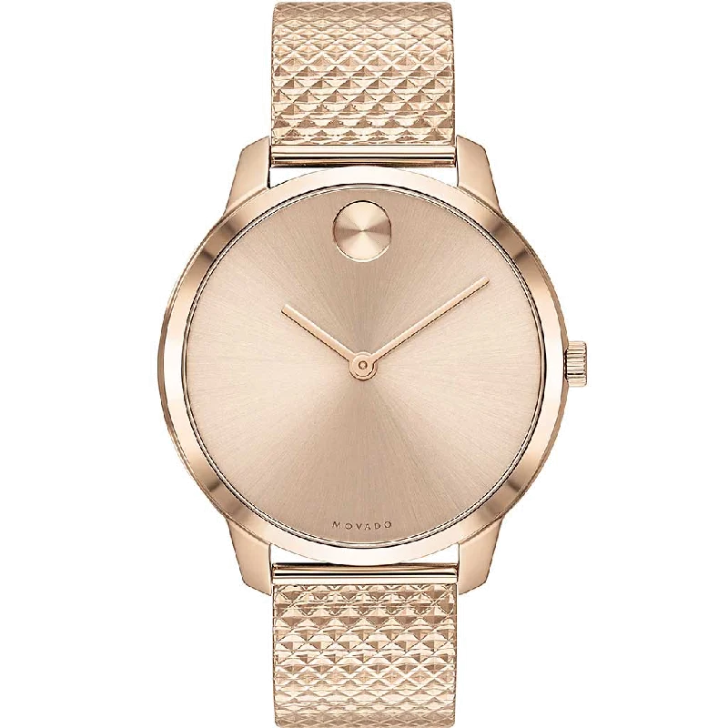 durable sports watches for men -Movado Bold Rose