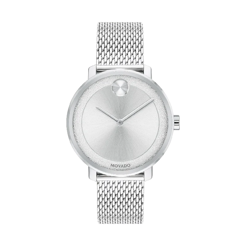 stylish minimalist watches for women -Movado Bold Shimmer