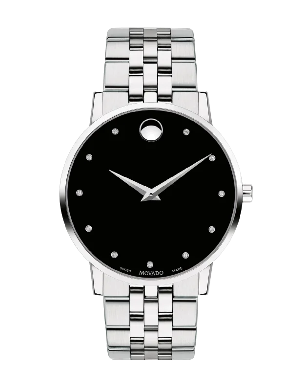 custom engraving on watches -Movado Museum Classic