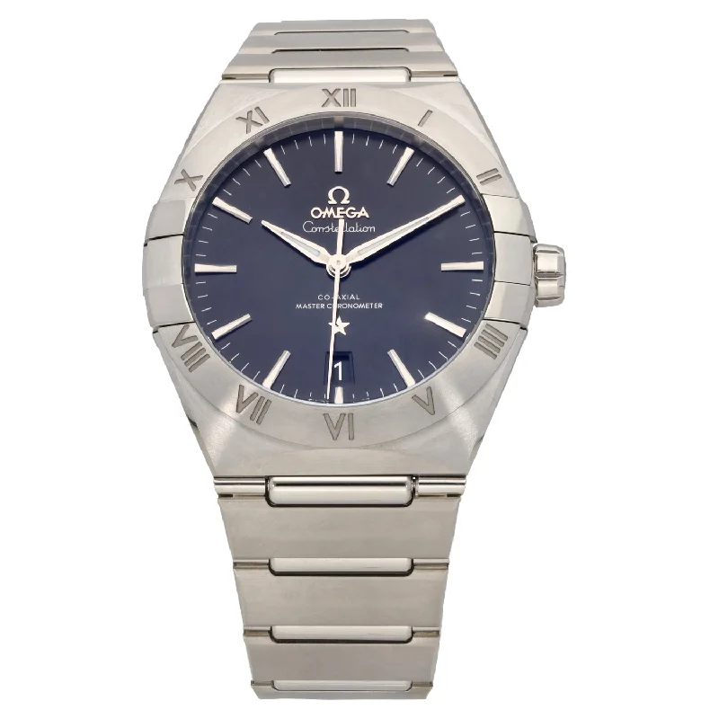 high-tech smartwatches for teens -Omega Constellation 131.10.39.20.01.001 39mm Stainless Steel Watch (Ex-Display)