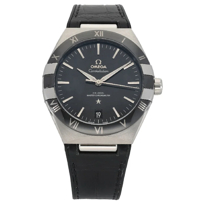 watches with interchangeable bands -Omega Constellation 131.33.41.21.01.001 41mm Stainless Steel Watch (Ex-Display)