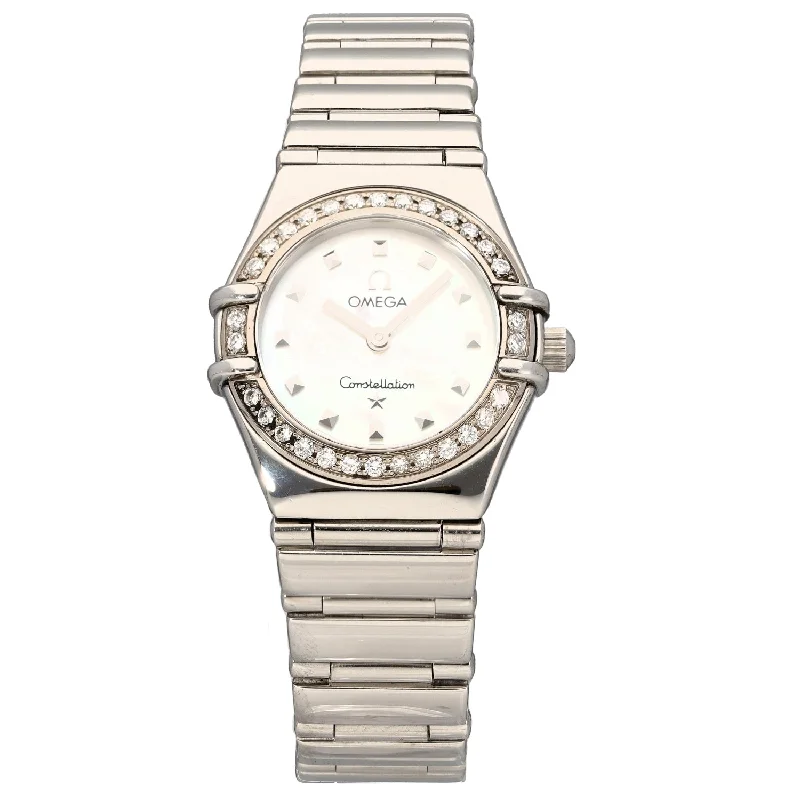 luxury watches for women under 500 -Omega Constellation 20mm Stainless Steel Watch