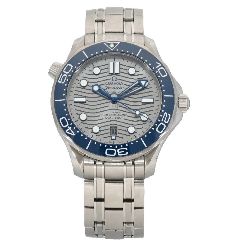 trendy sports watches for women -Omega Seamaster 210.30.42.20.06.001 42mm Stainless Steel Watch (Ex-Display)