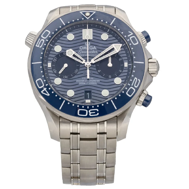 classic dress watches for men -Omega Seamaster 210.30.44.51.03.001 44mm Stainless Steel Watch (Ex-Display)