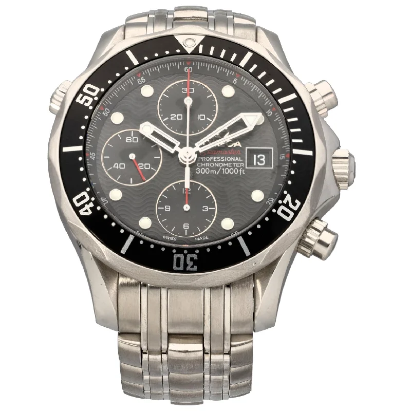 watches for athletes with pulse sensors -Omega Seamaster 213.30.42.40.01.001 41.5mm Stainless Steel Watch