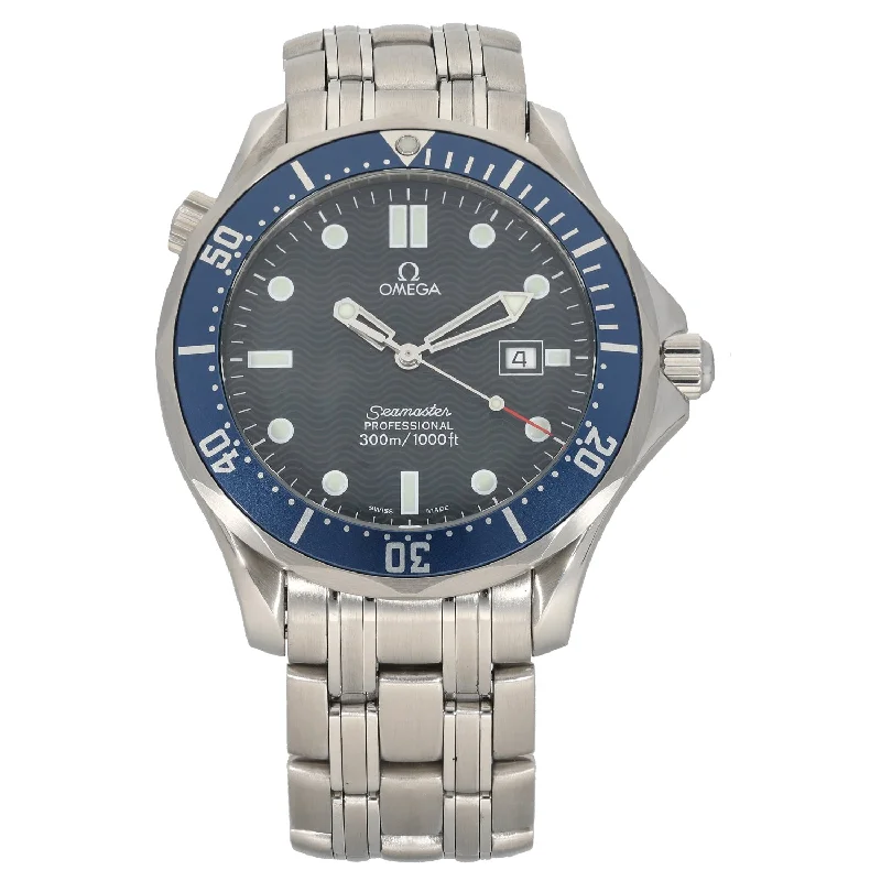 best watches for motorcyclists -Omega Seamaster 2541.80.00 41mm Stainless Steel Watch