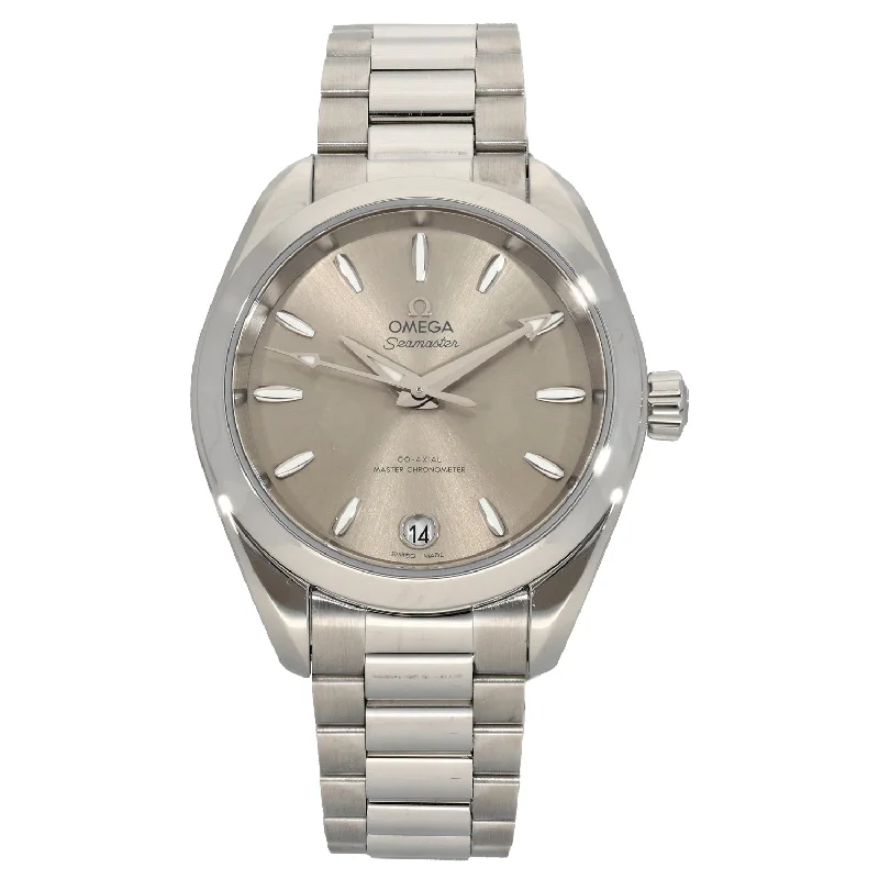 luxury watches for investment -Omega Seamaster Aqua Terra 220.10.34.20.09.001 34mm Stainless Steel Watch (Ex-Display)