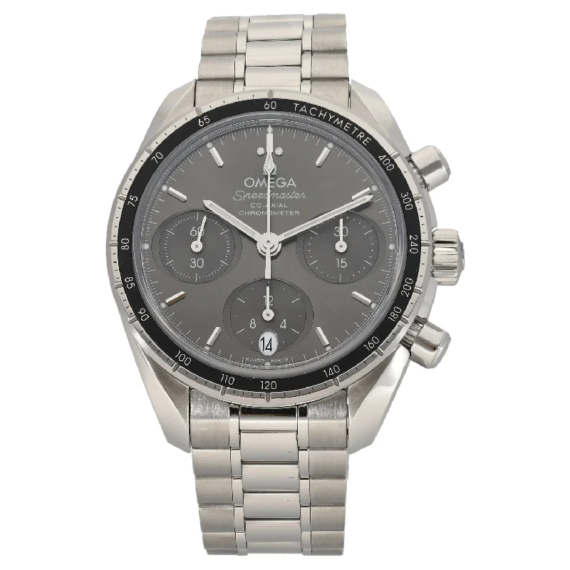 watches for men with large faces -Omega Speedmaster 324.30.38.50.06.001 38mm Stainless Steel Watch (Ex-Display)